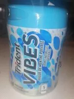 Mängden socker i Trident "Vague de menthe poivrée"