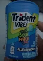 Mängden socker i Trident vibes