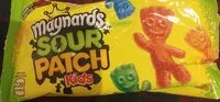Mängden socker i Sour patch kids