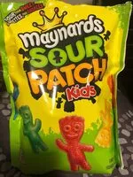 Mängden socker i sour patch kids