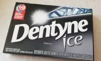 Socker och näringsämnen i Dentyne