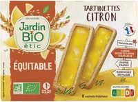 Mängden socker i Tartinettes au citron