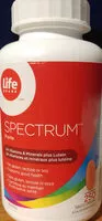 Mängden socker i Spectrum Forte Multivitamin plus Lutein