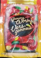 Mängden socker i Gummy Worms