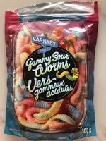 Mängden socker i Gummy Sour Worms