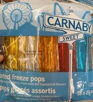 Mängden socker i Freeze Pops