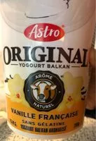 Mängden socker i Yaourt à la vanille française