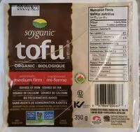 Mängden socker i Soyganic organic tofu