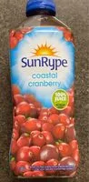 Mängden socker i Coastal cranberry