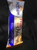 Mängden socker i Fruits et chia