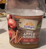 Mängden socker i Spiced apple cider