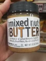 Mängden socker i Mixed nut butter
