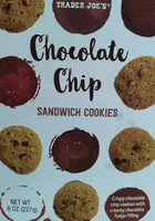 Mängden socker i Chocolat chip sandwich cookies