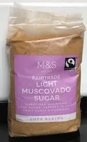 Mängden socker i Light muscovado sugar