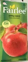 Mängden socker i Fairlee Apple Juice