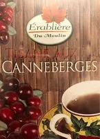 Mängden socker i Tisane aux canneberges