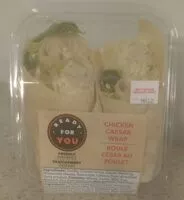 Mängden socker i Chicken Caesar Wrap