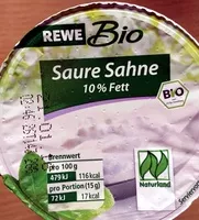 Mängden socker i Saure Sahne 10% Fett