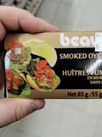 Mängden socker i Smoked Oysters