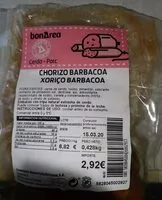 Mängden socker i Chorizo barbacoa