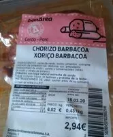 Mängden socker i Chorizo barbacoa