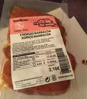 Mängden socker i Chorizo barbacoa