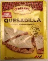 Mängden socker i Quesadilla seasoning mix