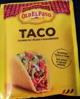 Mängden socker i Mélange d'assaisonnements Taco