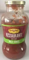 Mängden socker i Restaurante salsa picante douce