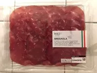 Mängden socker i Bresaola