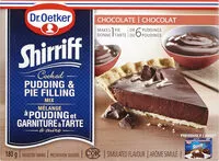 Mängden socker i Shirriff cooked pudding pie filling mix chocolate