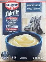 Mängden socker i Shirtiff instant Pudding