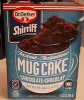 Mängden socker i Mug cake chocolat