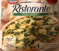 Mängden socker i Pizza Spinaci