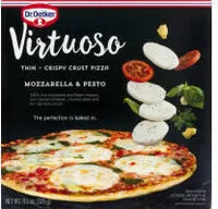 Mängden socker i Mozzarella & Pesto Pizza