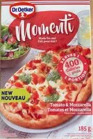 Mängden socker i Tomato & Mozzarella Pizza