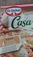 Mängden socker i Pizza 4 fromages