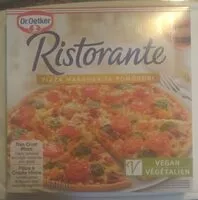 Mängden socker i Pizza Margherita Pomodori