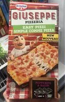 Mängden socker i mini pizza