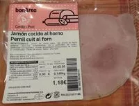 Mängden socker i Jamón cocido al horno