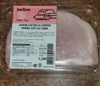 Mängden socker i Jamon cocido al horno