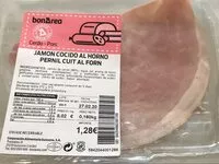 Mängden socker i Jamon cocido