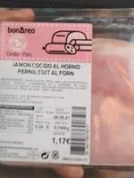 Mängden socker i Jamón cocido al horno