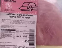 Mängden socker i Jamon cocido al horno