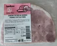 Mängden socker i Jamón cocido al horno