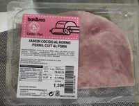 Mängden socker i Jamón cocido al horno