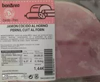Mängden socker i Jamón cocido al horno