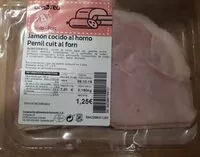 Mängden socker i Jamon cocido al horno
