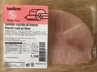Mängden socker i Jamón cocido al horno