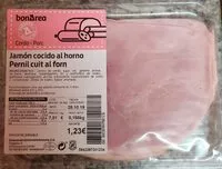 Mängden socker i Jamón cocido al horno